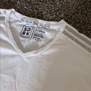 SOBK X-Large White/Silver Men’s Tee